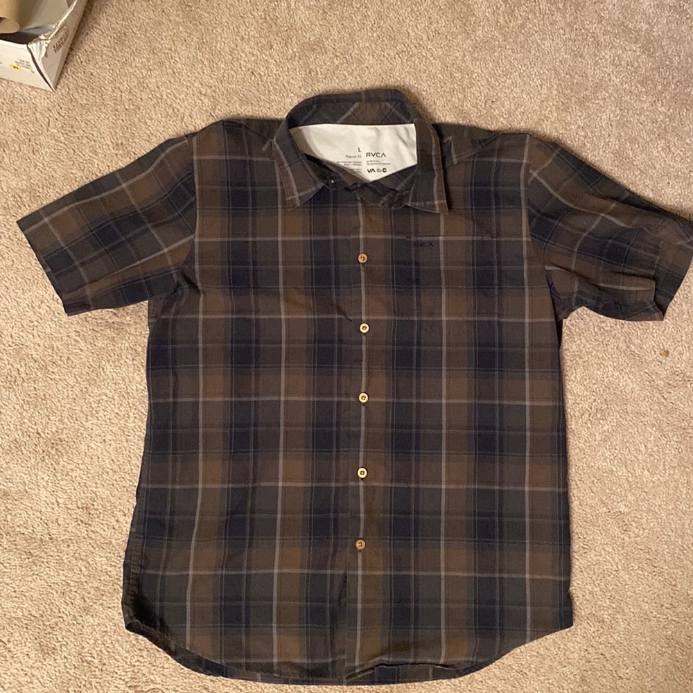 RVCA button up